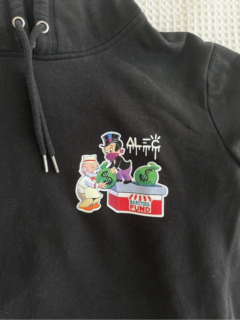Alec Monopoly x Barstool Fund Hoodie